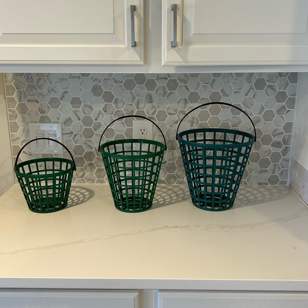 Golf Ball baskets (3) Range Baskets